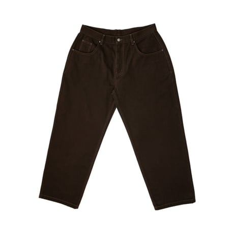 BAGLADY BROWN DENIM JEANS
