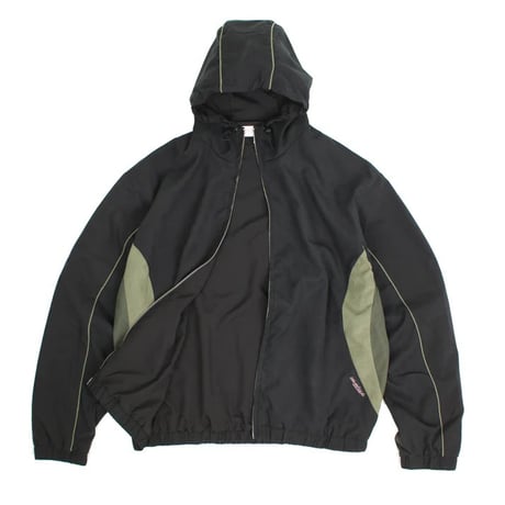 YARDSALE LUNA SHELL TRACK JACKET BLACK