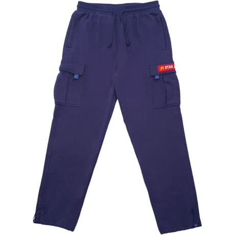CARPET COMPANY CARGO SWEATPANTS DEEP BLUE
