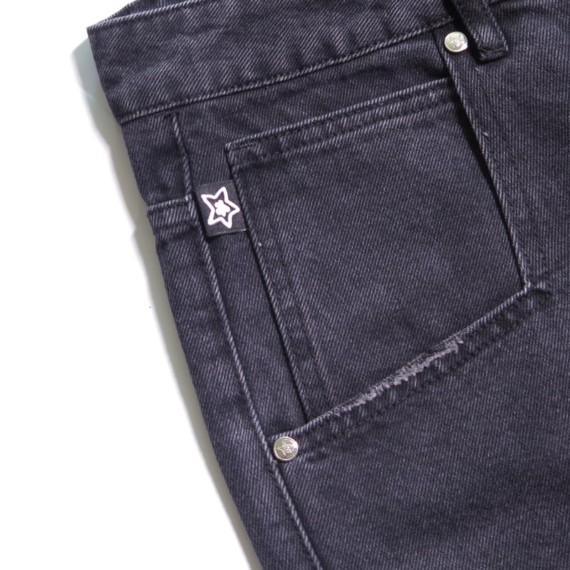 STARTEAM CIRCLE CARGO JEANS BLACK 36 新品 CIRCLE CARGO JEANS BLACK
