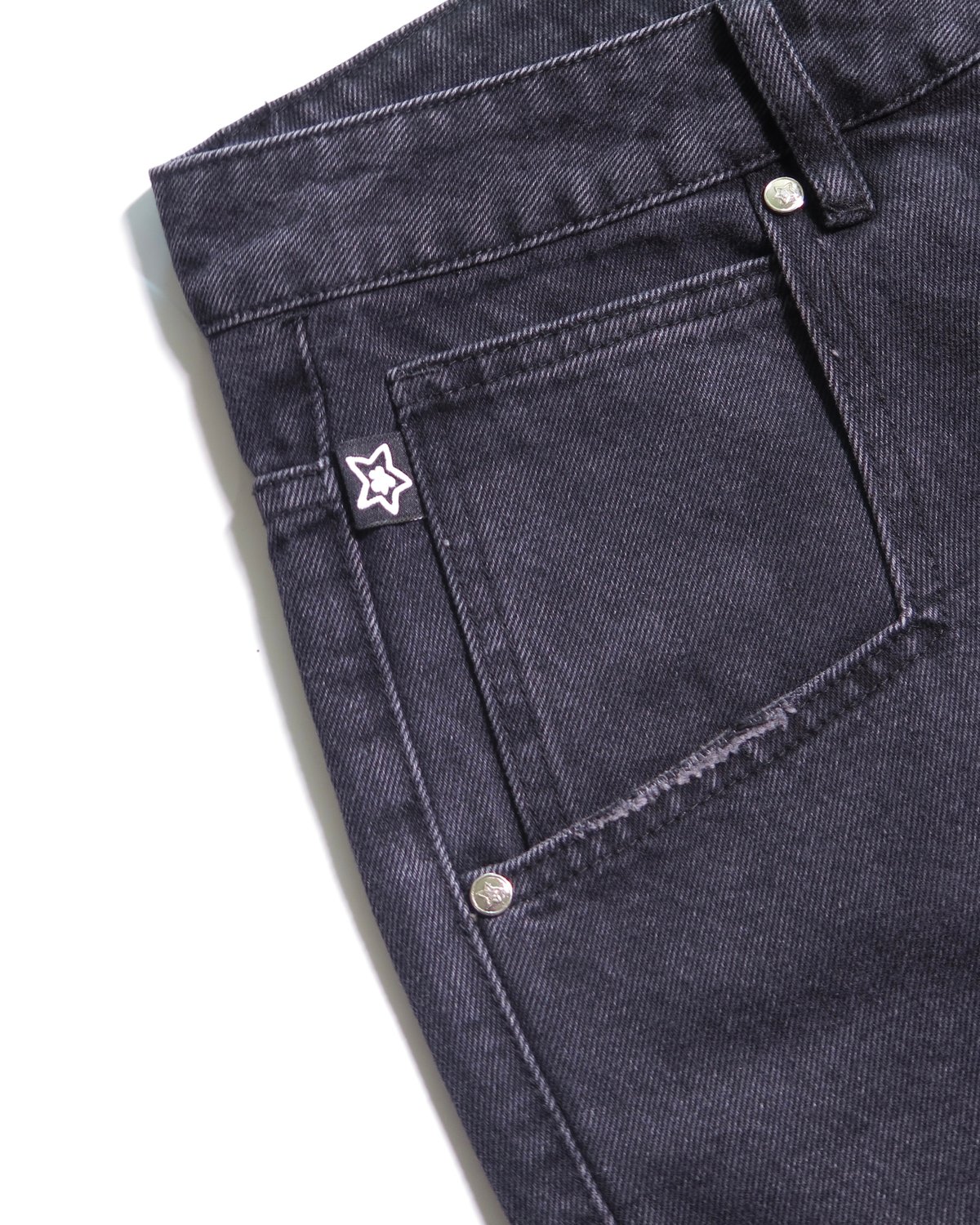 STAR TEAM CIRCLE CARGO JEANS BLACK | PROV ONLIN