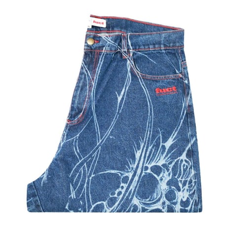 YARDSALE × FUCT RIPPER JEANS DENIM