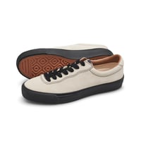 LAST RESORT AB VM001 LO SUEDE WHITE / BLACK / BLACK