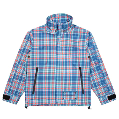 CARPET COMPANY RAIN JACKET REVERSIBLEHOOD PLAID
