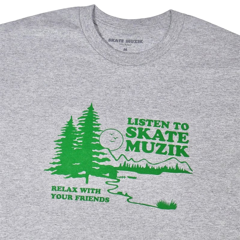 SKATE MUZIK Tシャツ LISTEN TO SKATE MUZIK Tシャツ M - メルカリ
