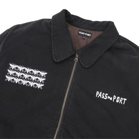 PASSPORT SCISSORCRAFT FREIGHT JACKET BLACK