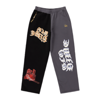 GLO DIME SWEATPANTS BLACK / CHARCOAL
