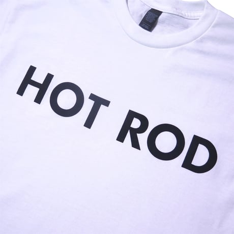 DEAR SKATING HOT ROD TEE WHITE