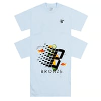BRONZE 56K CITRUS LOGO TEE POWDER BLUE