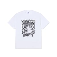 POLAR SKATE CO. TEE | PASSING RESEMBLANCE WHITE