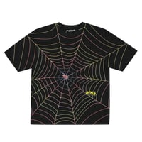 YARDSALE SPIDER TEE BLACK