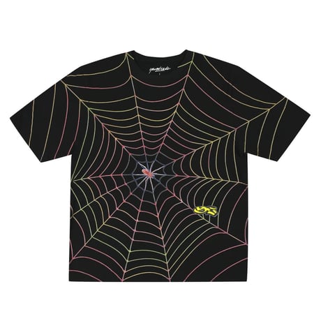 YARDSALE SPIDER TEE BLACK
