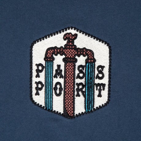 PASSPORT WATER SUPPLY TEE HARBOUR BLUE