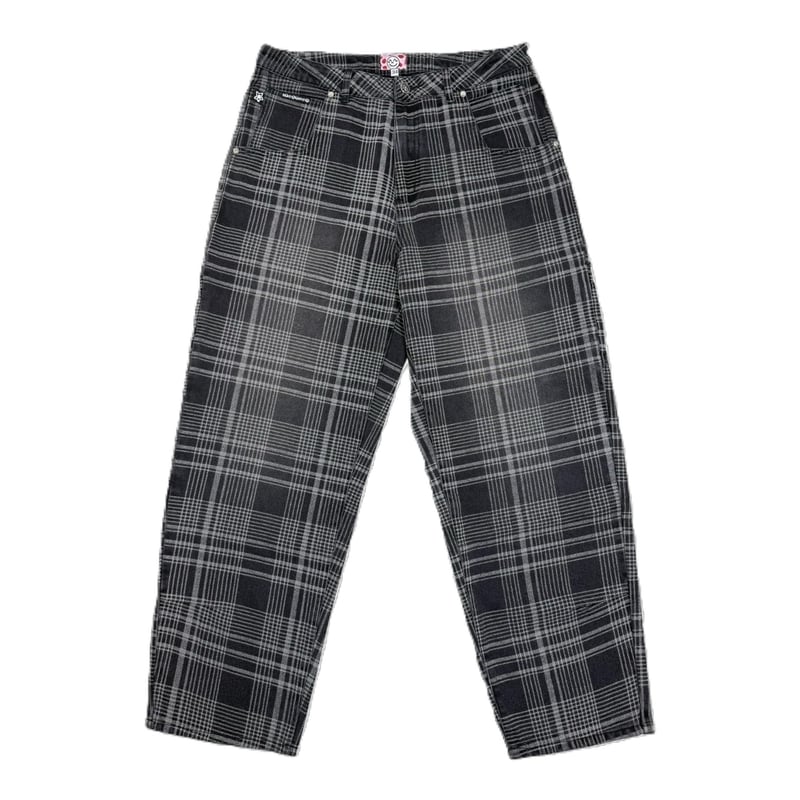STARTEAM PLAID STAR JEANS BLACK | PROV ONLINE S