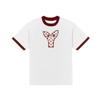 STINGWATER AAPI APPLE TREE TEE RINGER WHITE / BROWN