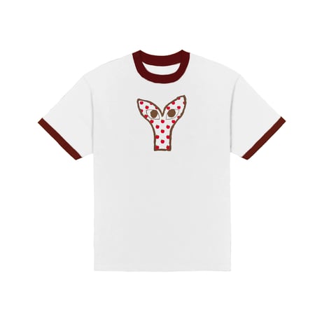 STINGWATER AAPI APPLE TREE TEE RINGER WHITE / BROWN