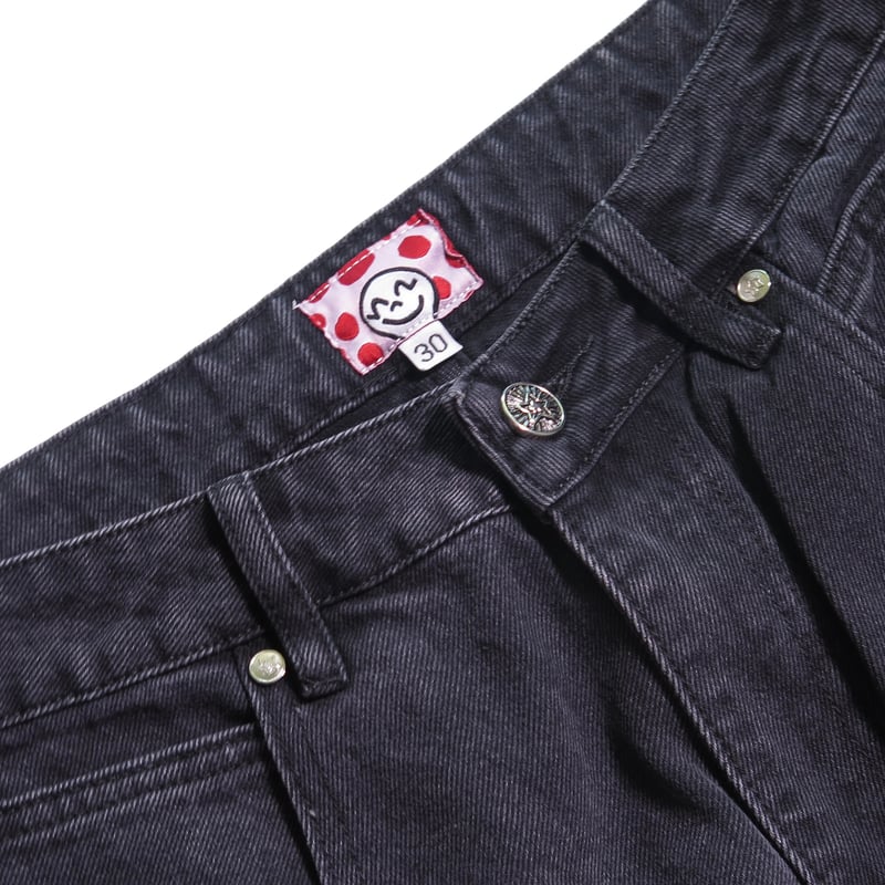 STAR TEAM CIRCLE CARGO JEANS BLACK | PROV ONLIN