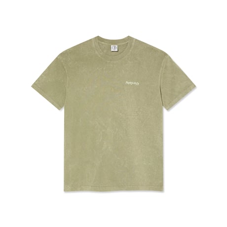 POLAR ACID TEE SURF LOGO LIGHT GREEN