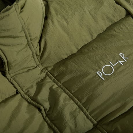 POLAR BASIC PUFFER ARMY GREEN