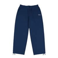DIME CLASSIC SMALL LOGO SWEATPANTS MIDNIGHT NAVY