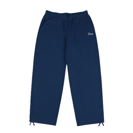 DIME CLASSIC SMALL LOGO SWEATPANTS MIDNIGHT NAVY