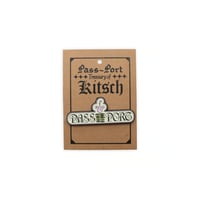 PASSPORT GARDENIA PIN BLACK/MULTI