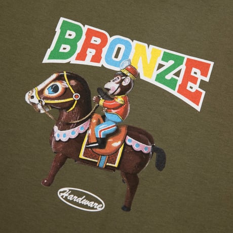 BRONZE 56K SADDLE TEE MILITARY