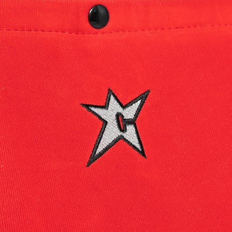 CARPET COMPANY C-STAR CANVAS TOTE BAG RED