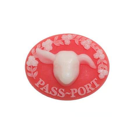 PASSPORT SOAP BAR WAX RED