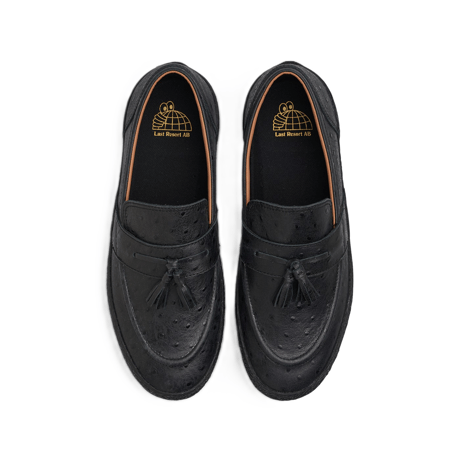 LAST RESORT AB VM005 LOAFER OSTRITCH BLACK / BLACK