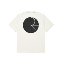 POLAR SKATE CO. FILL LOGO TEE IVORY / BLACK