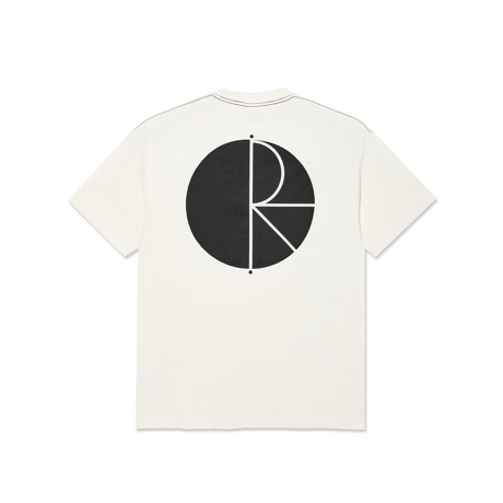 POLAR SKATE CO. FILL LOGO TEE IVORY / BLACK