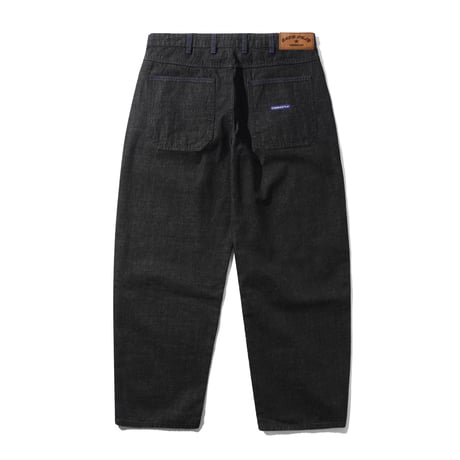 CASH ONLY BREAK DENIM JEANS STREAKY BLACK