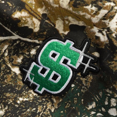 CASH ONLY SERVICE ZIP-THRU HOOD FOLIAGE MULTI