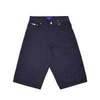 BYE JEREMY CANVAS SHORTS NAVY