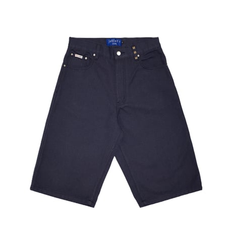 BYE JEREMY CANVAS SHORTS NAVY