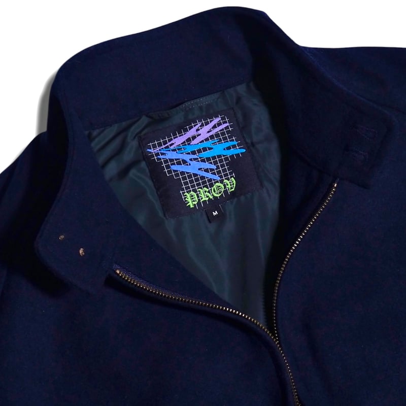 PROV MASTER MELTON JACKET DARK NAVY | PROV ONLI