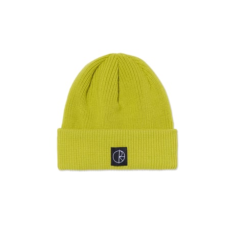 POLAR SKATE CO. DOUBLE FOLD MERINO BEANIE MOSS GREEN