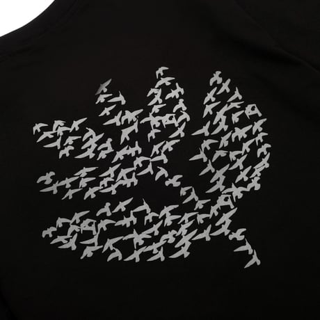 MAGENTA MIGRATION TEE BLACK