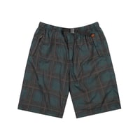 BRONZE 56K PLAID SHORT BLUE