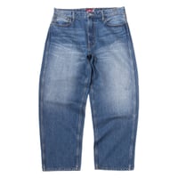 HELLRAZOR BAGGIE DENIM PANTS FADE INDIGO