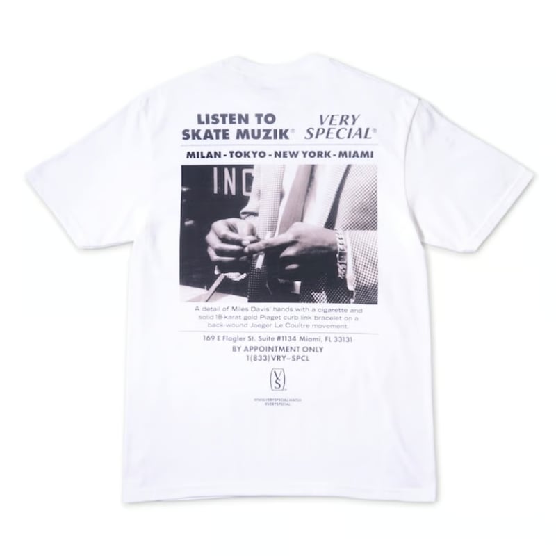 SKATE MUZIK VERY SPECIAL TEE WHITE | PROV ONLIN