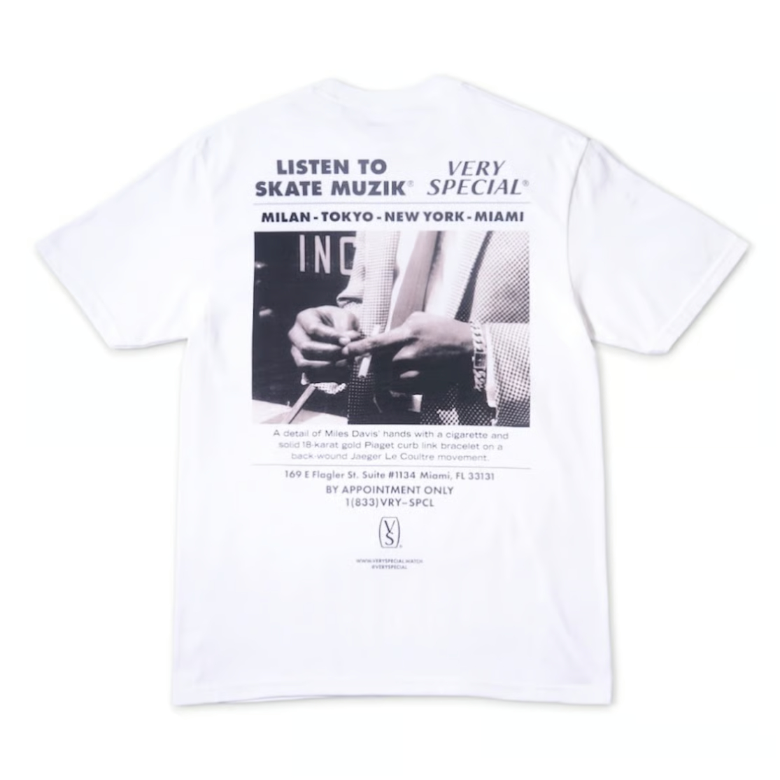SKATE MUZIK VERY SPECIAL TEE WHITE | PROV ONLIN