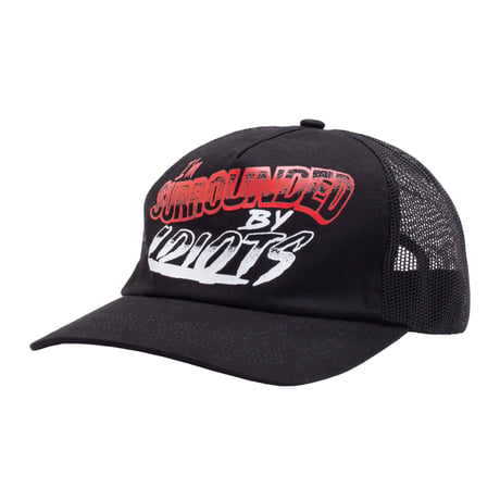 GX1000 SURROUNDED BY IDIOTS HAT BLACK