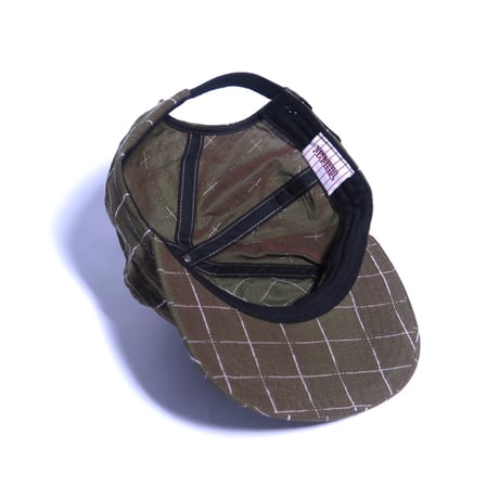 THHEME GREEN SILK 5 PANEL CAP