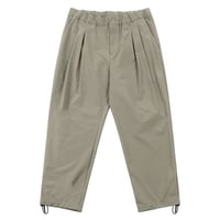 DIME PLEATED NYLON PANTS GREY