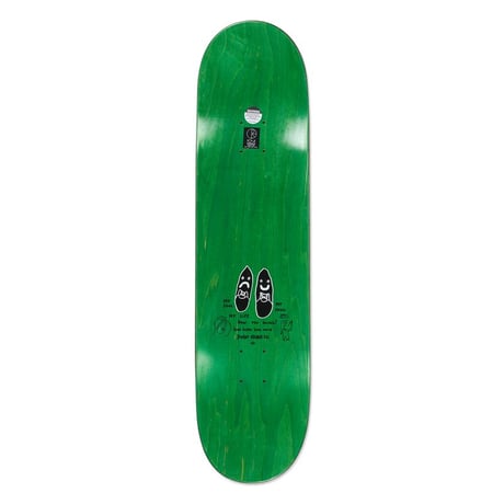 POLAR SKATE CO.  HAPPY & SAD DETROIT DECK 8.25