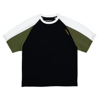 YARDSALE STARLITE TEE GREY/GREEN/WHITE