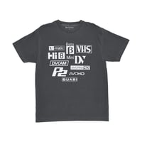 QUASI FORMATS TEE FADED BLACK