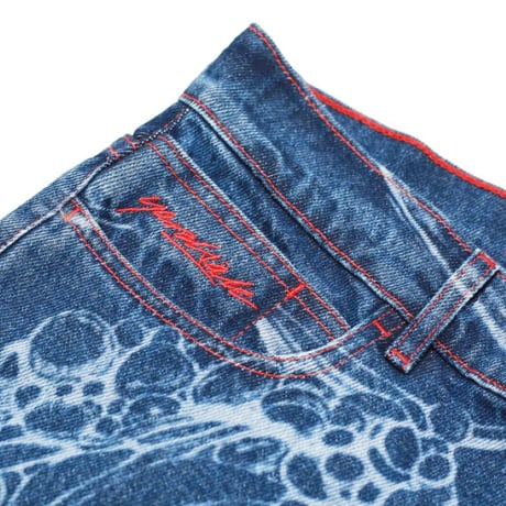 YARDSALE × FUCT RIPPER JEANS DENIM